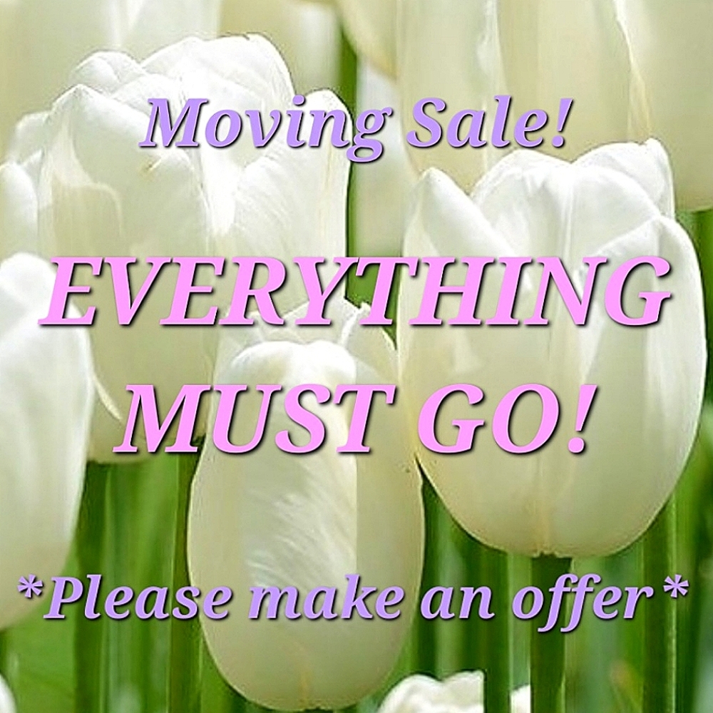 Everything must go!